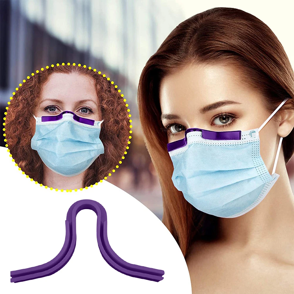 Pinza para la nariz, barra de soporte para mascarillas faciales, antiniebla, para el cuidado de la salud en el hogar, suministro para la nariz