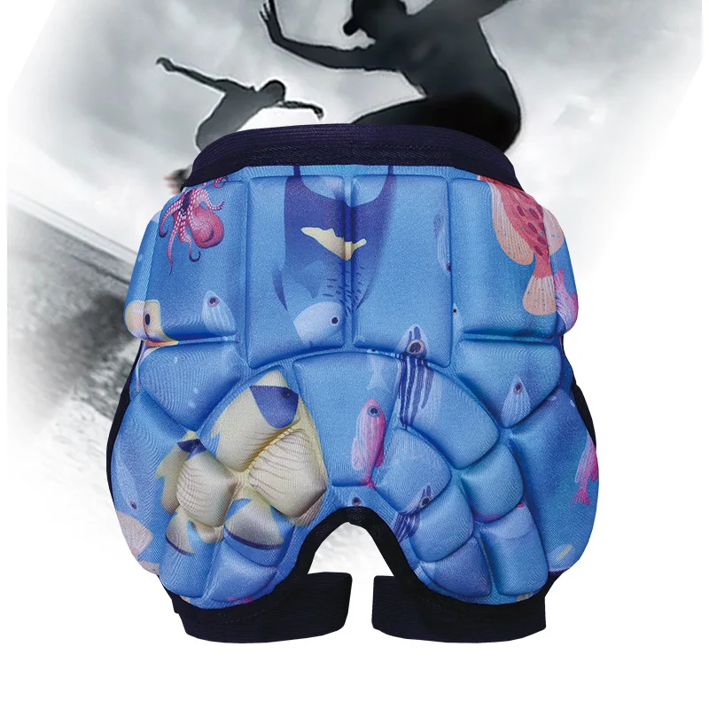 Детские накладки для защиты бедер Защитные шорты роликовых коньков защита