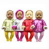 2022 New Down jacket + leggings Doll Clothes Fit For 18inch/43cm born baby Doll clothes reborn Doll Accessories ► Photo 1/6