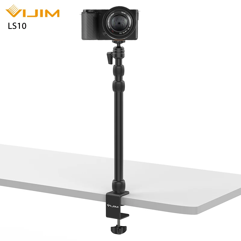 Desk Mount Stand C-clamp Mount Flexible Arm Extend Light Stand 360&deg; Ballhead Microphone Ring Light Bracket light stand photographic light stand
