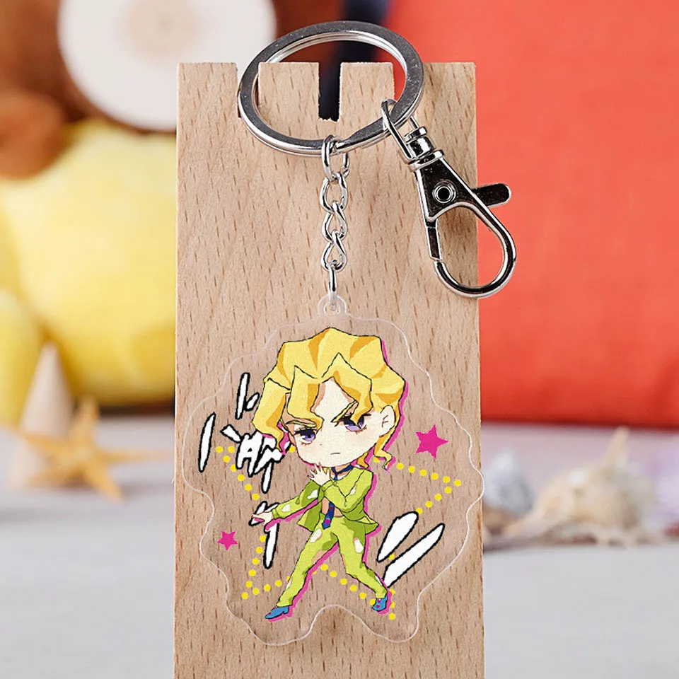 Tronzo Toys брелок GIOGIO Золотой ветер Giovanna Bucciarati Mista Narancia Abbacchio Fugo украшения акриловые