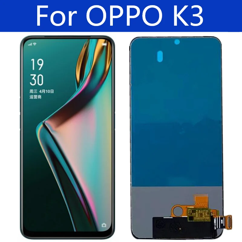 

TFT LCD 6.5" For OPPO K3 LCD Display Screen Touch Panel Digitizer Assembly For OPPO K3 CPH1955 CUN-AL00 PCGM00 LCD Display