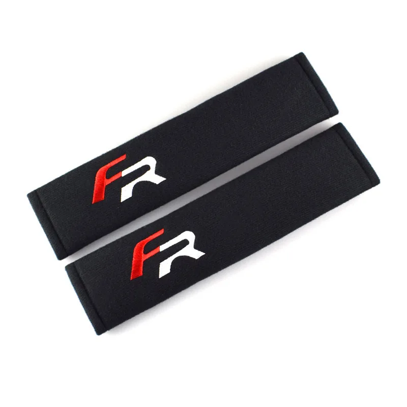 2PCS Suitable for FR Car Interior Trim Suit Seat Belt Cover Protective Cotton Velvet Pad Accessories | Автомобили и мотоциклы