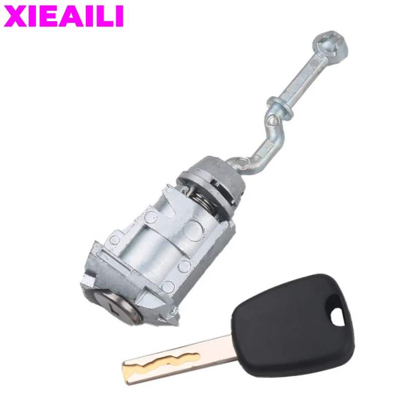 

XIEAILI OEM левый дверной замок, цилиндр для Citroen C4L с 1 шт. ключа S417