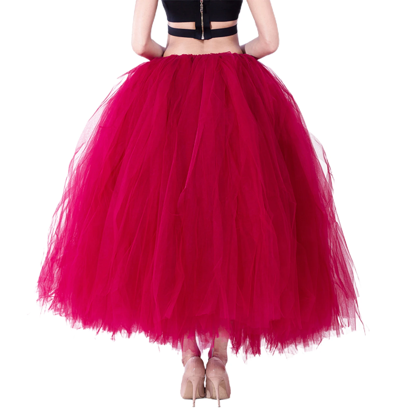 High Waist Long Maxi Tulle Skirt Floor Length Layered Dress Spectial  Occasion Skirt Night Out Skirts Summer 2022