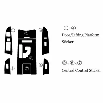 

Decoration Car Stickers Auto Interior IS250 IS300 2006-2011 Waterproof