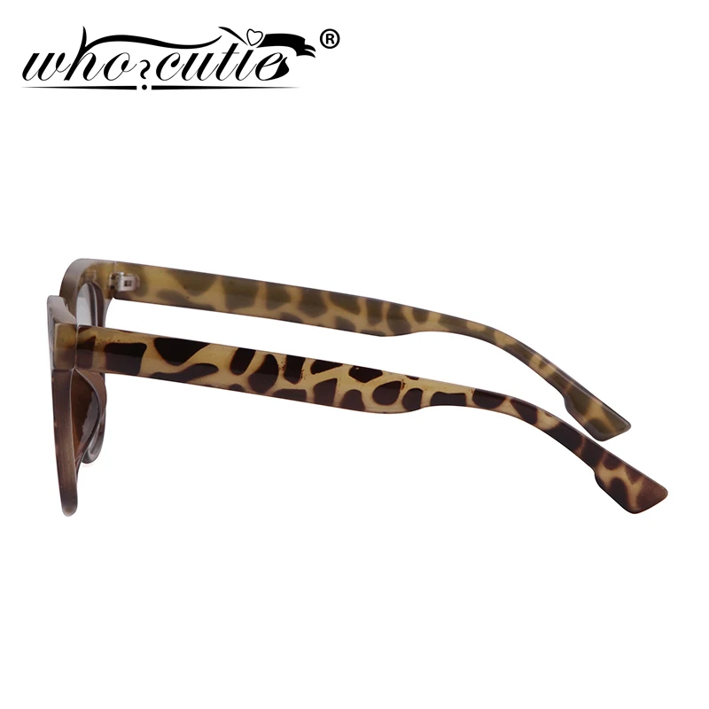 WHO CUTIE Anti Blue Light Blocking Computer Glasses Women Men Brand Design Rivet Square Frame Optical Lens Eyeglasses S131