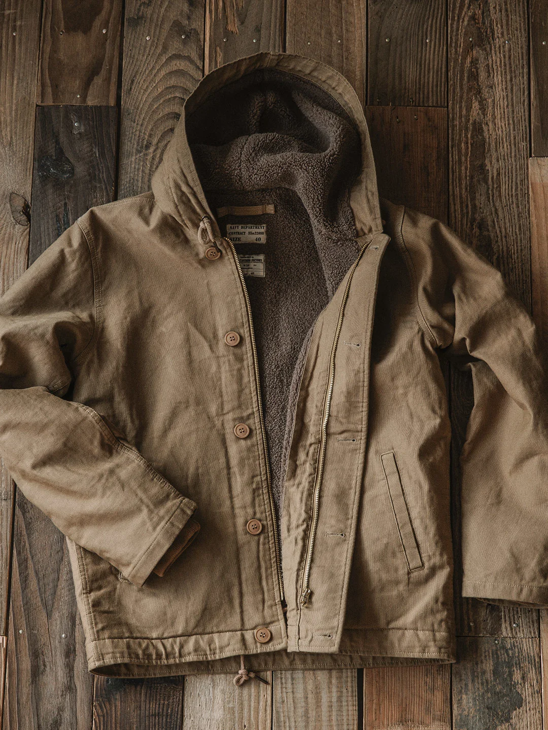 ジャケット・アウター Human Made Military Hooded Coat Brown jacket-1-2-5de7a.jpg?fit=max&w