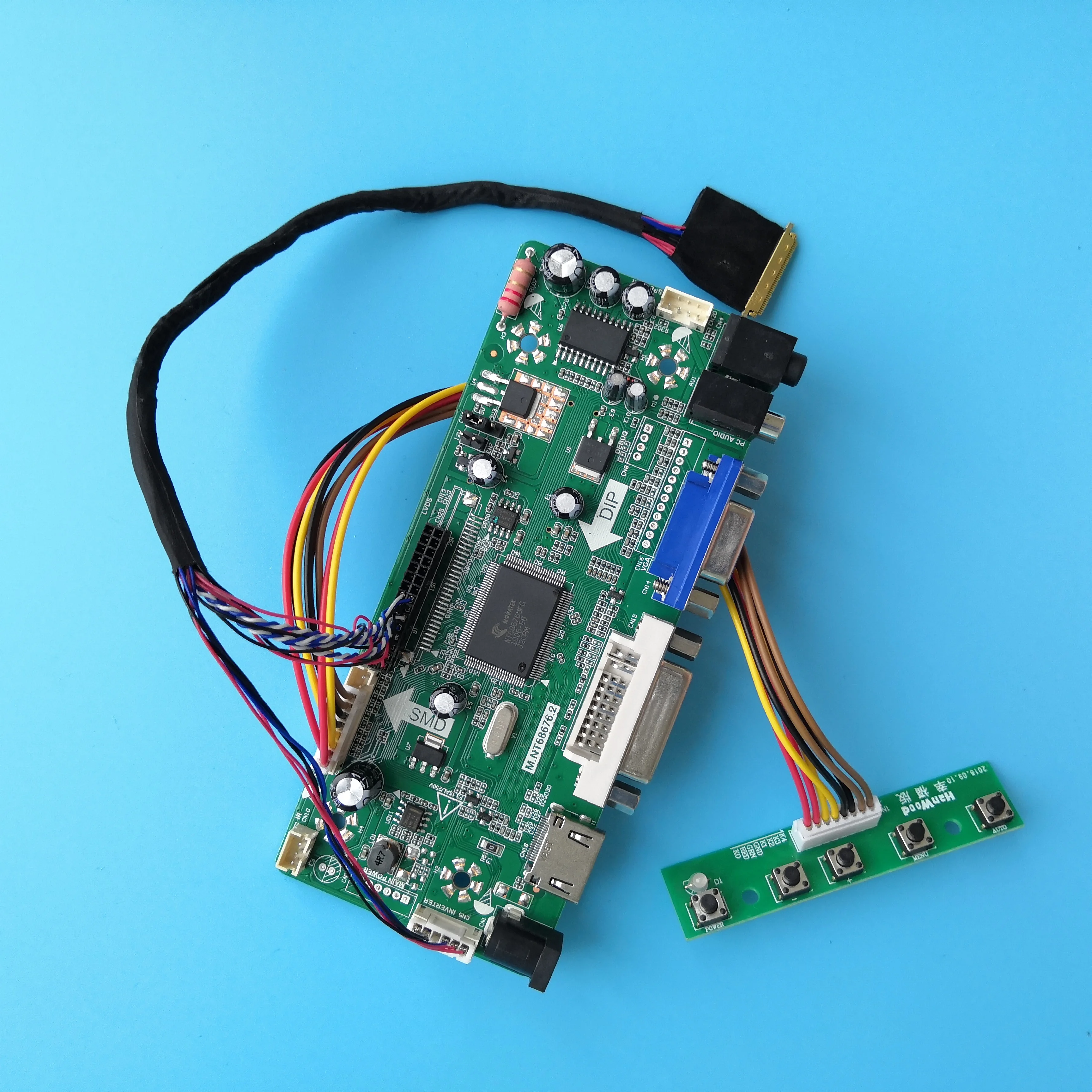 Комплект для экрана VGA 1600X900 СВЕТОДИОДНЫЙ монитор с ЖК-панелью плата контроллера