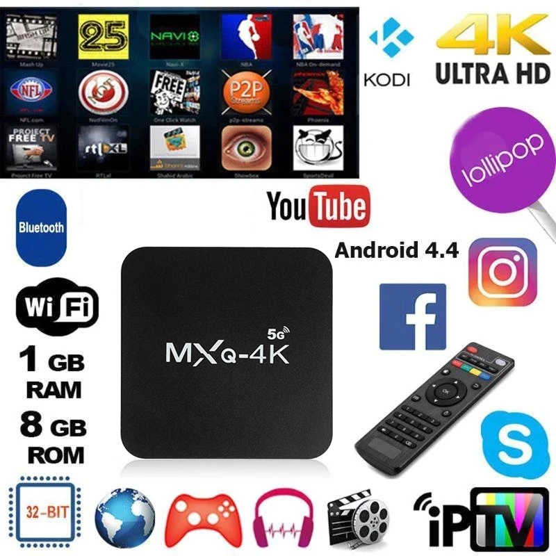 2021 TV BOX 5G Network Set-top Box High Definition Player Smart TV Box WiFi Media Player Set Top Box Android Smart TV Box