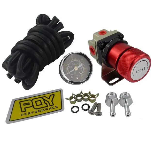 Авто общий Регулируемый ручной датчик турбо Boost контроллер 1-150 psi SR20DET Автозапчасти автомобильные аксессуары - Цвет: red