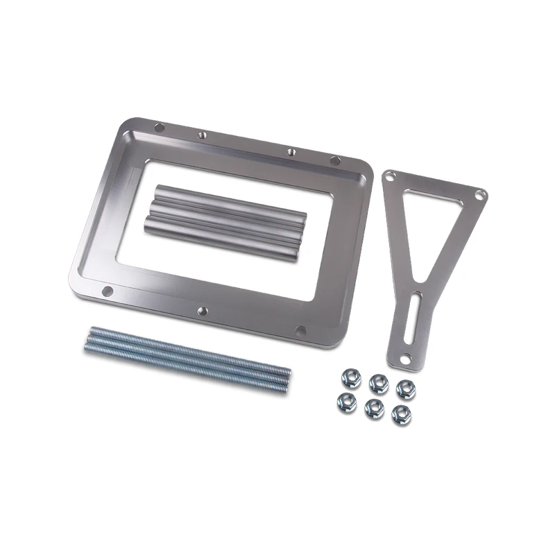 Universal Billet Battery Tray Hold Down / Trunk Relocation Box