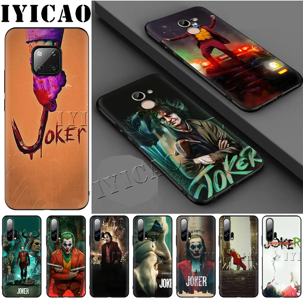 Joker Joaquin Phoenix movie мягкий чехол для телефона huawei P30 P20 P10 P9 P8 Lite Pro P Smart Z Plus 2019 |