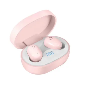 

DT-8 TWS Wireless Bluetooth 5.0 Earphone LED Display Touch Sports Headset With Power Bank Headset With Mic