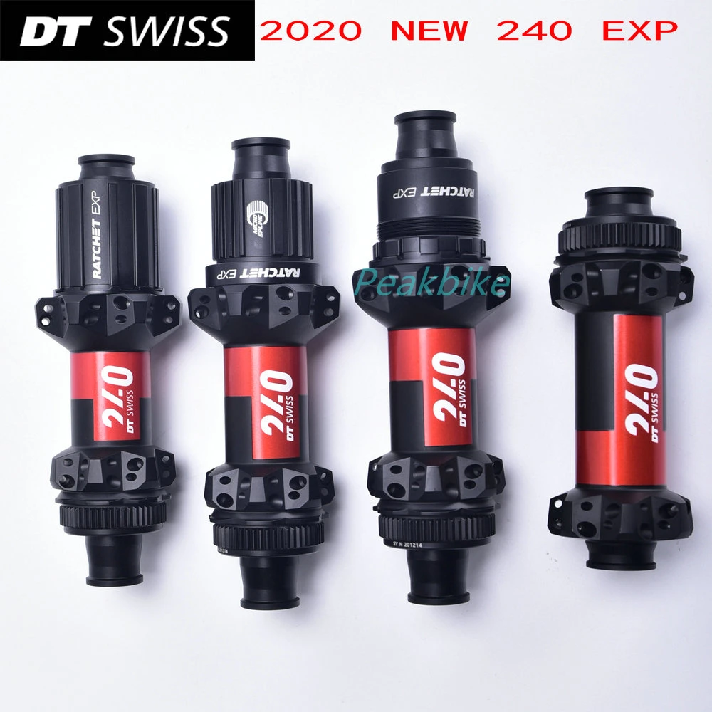 Moyeux Arrière DT Swiss 240 EXP 12x148 Mm – Micro Spline 28H, Rouge (Neuf)