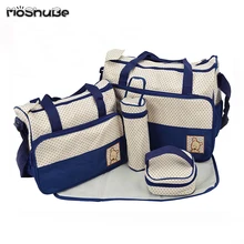 5 шт./компл. многофункциональная пеленка для ухода за ребенком, Пеленальный мешок для мамы, органайзер для коляски, сумка для подгузников, мам, подарок для беременных B553