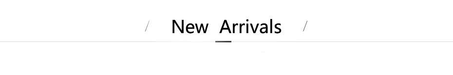 New Arrivals