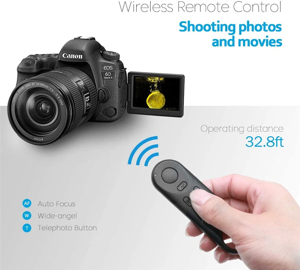 Telecomando Bluetooth BR-E1 Per Fotocamere Canon - Compatibile Con R100, R7, R10, R6, M50 E Altri