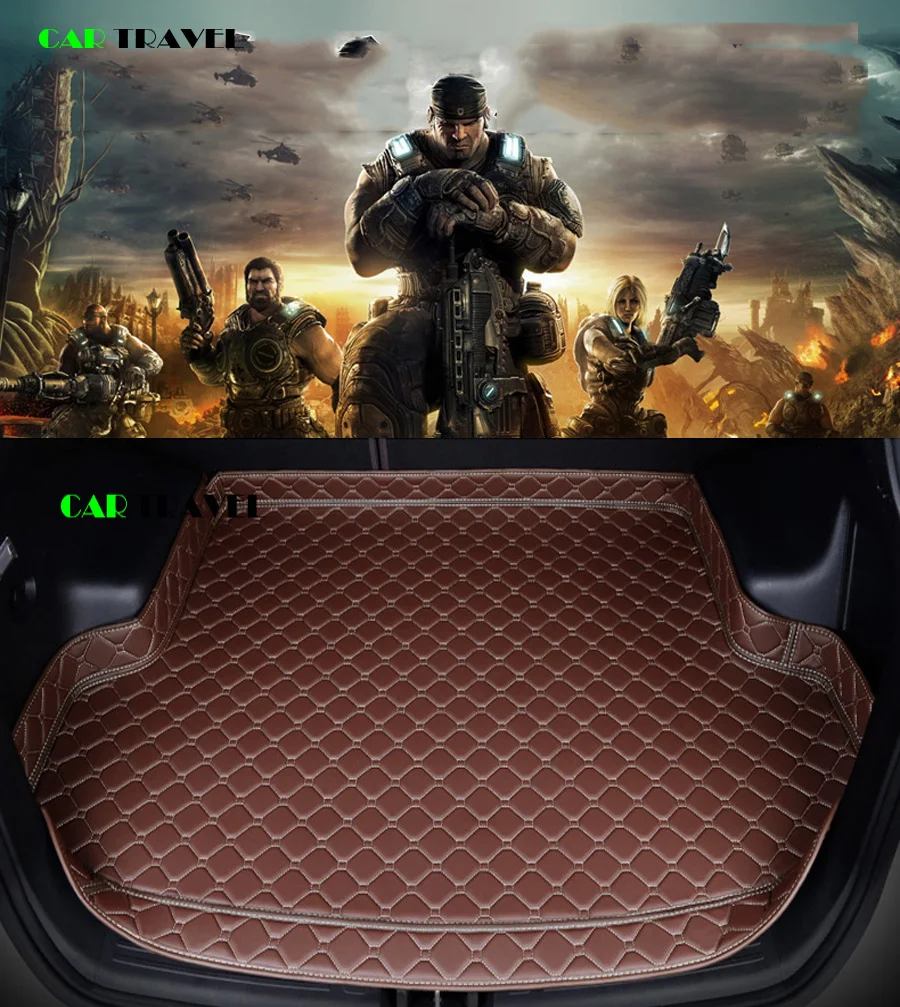 

CAR TRAVEL custom car trunk mat for Hyundai All Models solaris tucson 2016 sonata ix25 i30 getz custom cargo liner