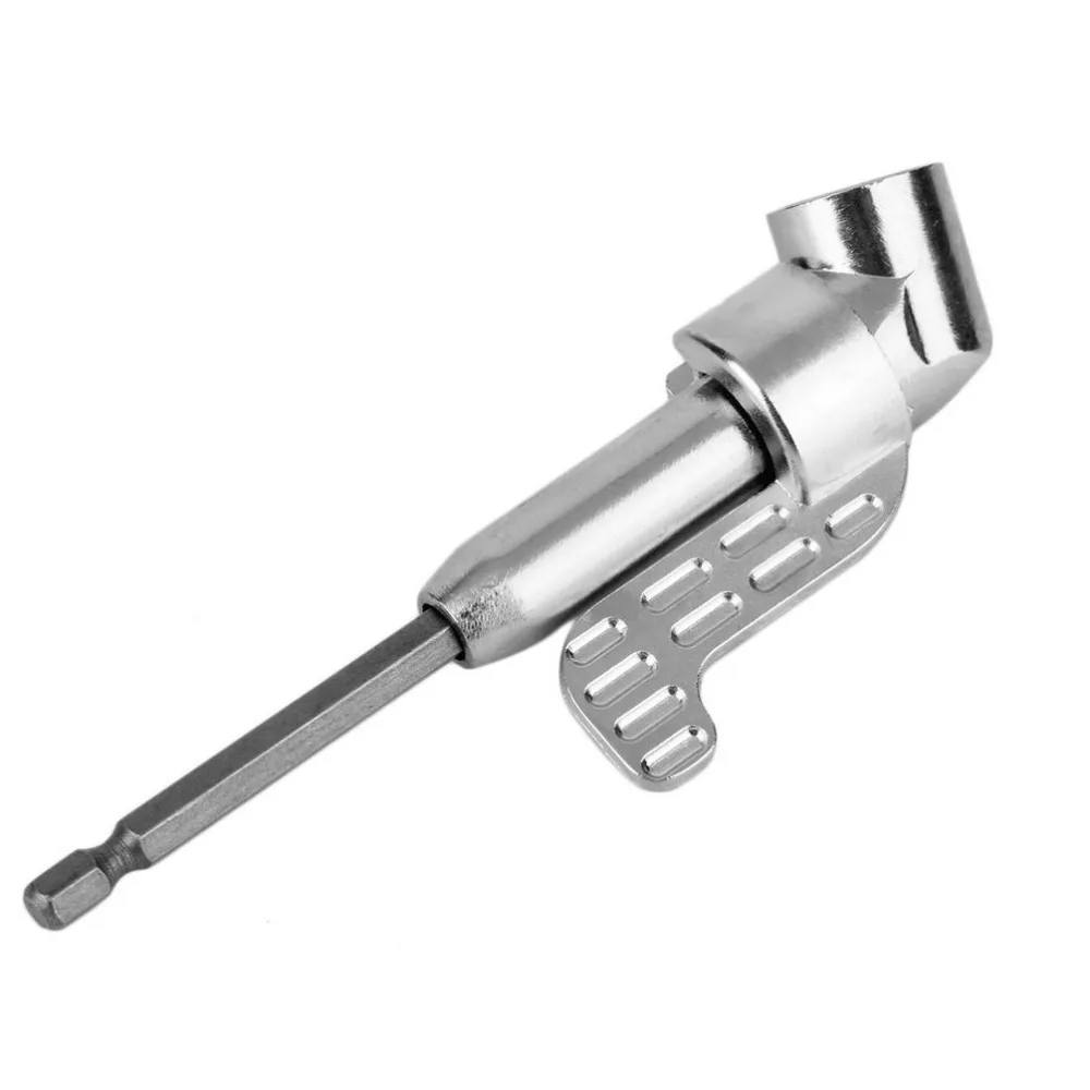 Realmote 360 Degree Adjustable Screwdriver Angle Bit Drivers Adapter Thumb Head Power Drill Dremel Accessories