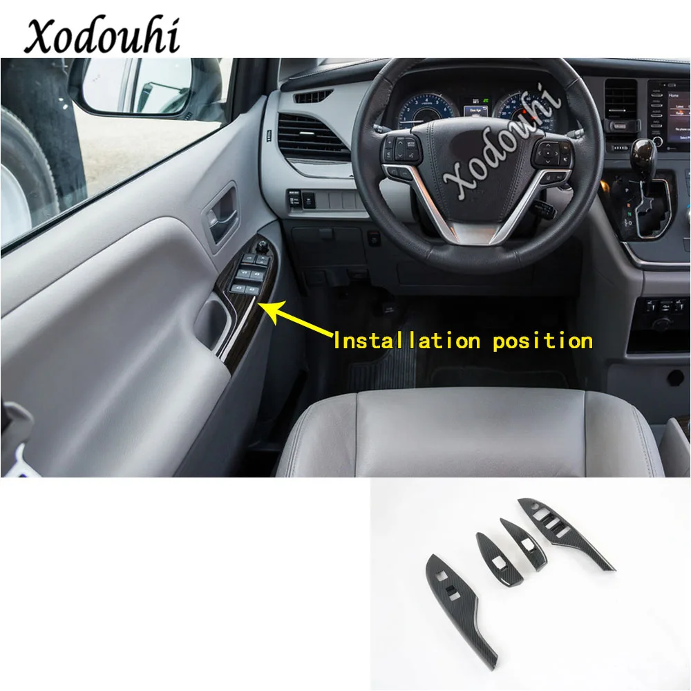 4 шт. автомобильные наклейки для Toyota Sienna 2018 2019 2020 2021 | Автомобили и мотоциклы