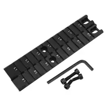 2 шт./компл. Охота Вивер, перекладина для руля Боковое крепление рельса 20-мм длинные 155 мм Сфера крепления