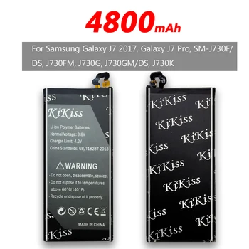 

Free Tool 4800mAh Battery EB-BJ730ABE For Samsung GALAXY J7 Pro 2017 SM-J730F SM-J730FM J730F J730G J730DS J730FM J730GM J730K