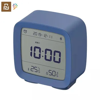 

Youpin ClearGrass 3In1 Bluetooth Digital Thermometer Temperature And Humidity Monitoring Alarm Clock Night Light with Smart App