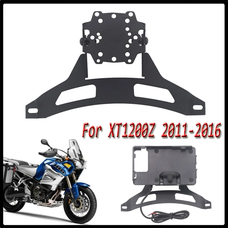 

Кронштейн для GPS навигатора для мотоцикла Yamaha XT1200Z XT1200 Z XT 1200Z 2011-2016 с USB-разъемом и поддержкой XT 1200 Z