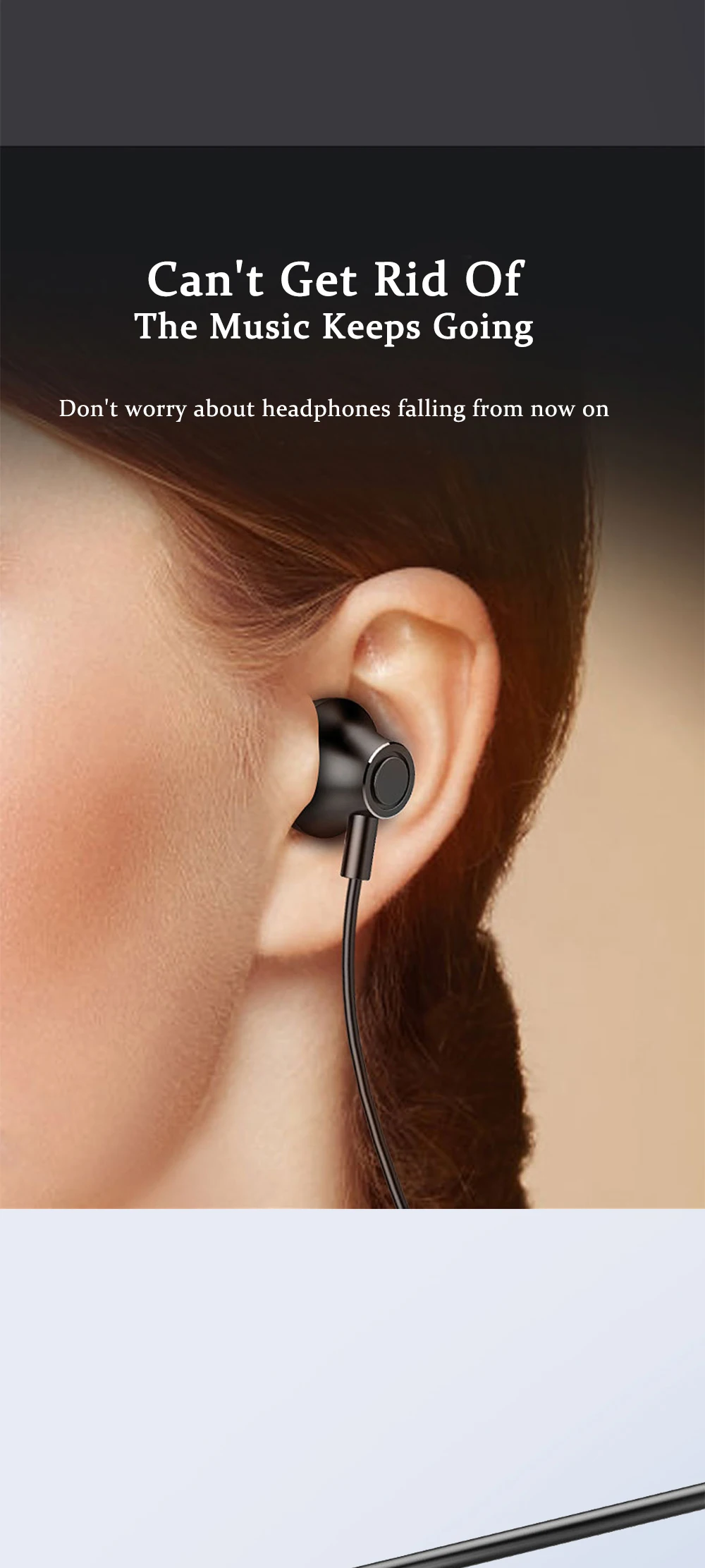Neck-Style Magnetic Wireless Bluetooth 5.0 Earphones Stereo Sports Headset Handsfree Earbuds Headphones With Mic For All Phones