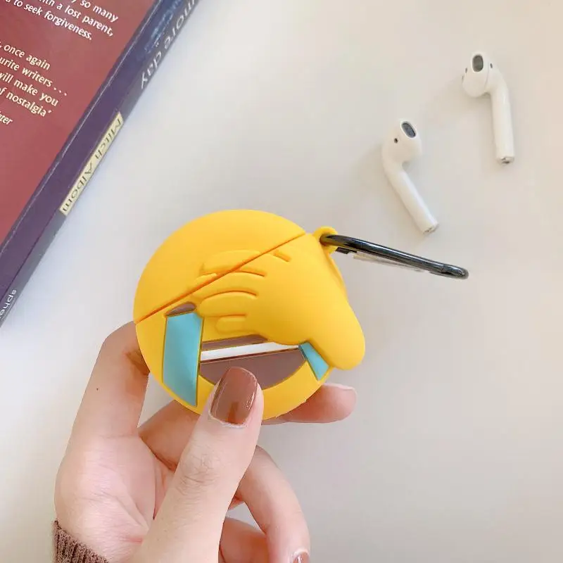 3D настроение выразительный интерес мультфильм интересно прекрасные милые наушники Bluetooth беспроводная гарнитура бинауральная Студенческая девушка пояс зарядка - Цвет: 3