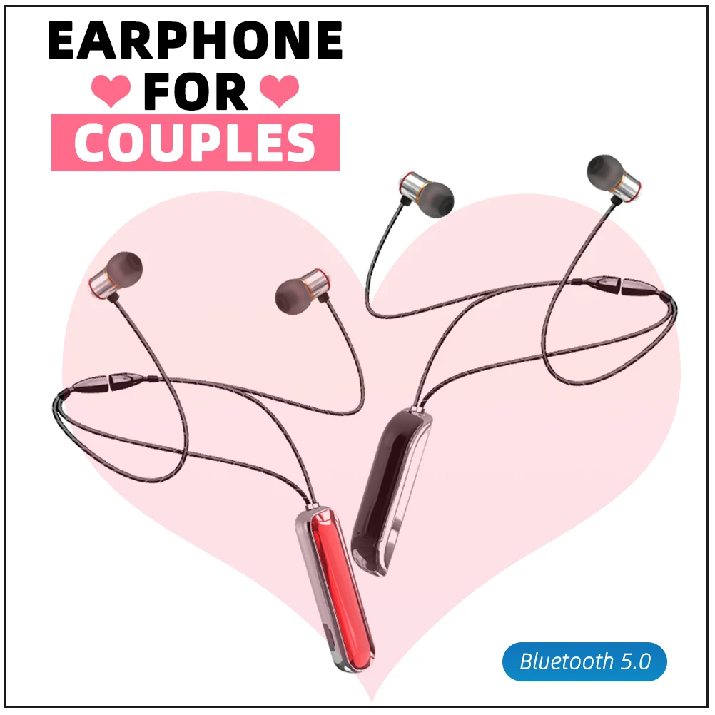

Bluetooth-earphone Neck Band Bluetooth 5.0 Earphones Wireless Stereo Sports Magnetic Tws Earphones-bluetooth with Mic for Talkie