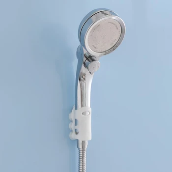 

Shower Head Holder Reusable Durable Suction Cup Shower Bracket Mount Bathroom Wall Rack Stand Bathroom Accessories Convenient
