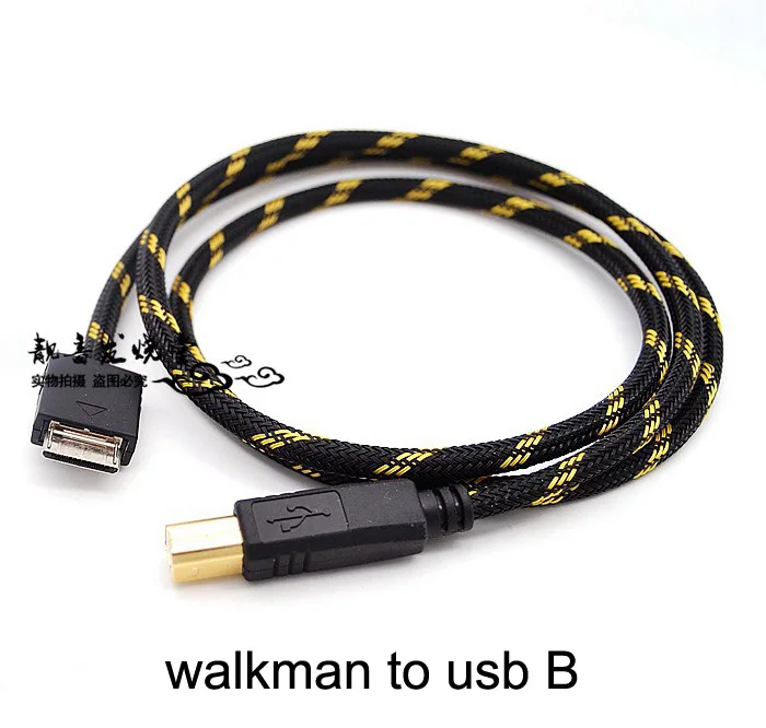 6n Occ Gold Plated 22pin Dock Wmport Walkman To Usb B Dac Cable For