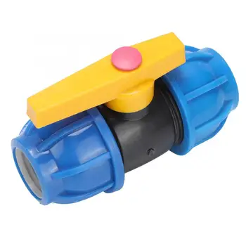 

Wear resistant High Quality PE Water Pipe Fittings Valve Adapter Quick Ball Valve Replacement 32mm Electric valve