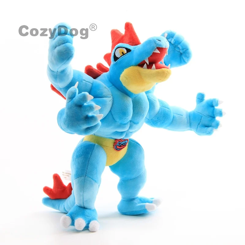 30 см аниме Feraligatr плюшевые игрушки кукла Peluche Милый Пикачу Eevee Charmander Bulbasaur Серия мягкие животные игрушки Детский подарок