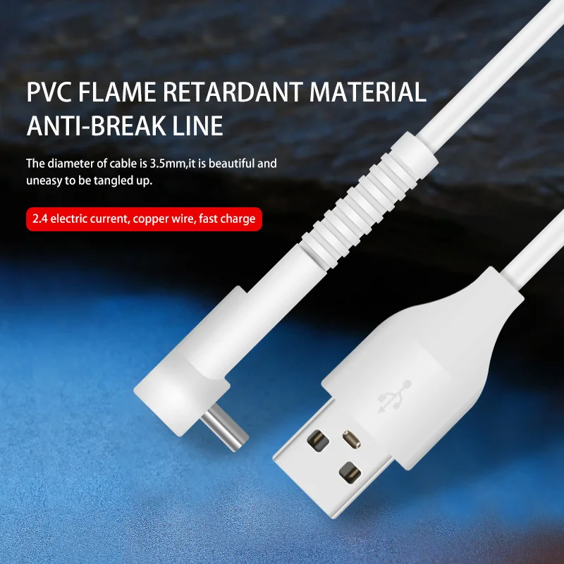 

1M Type C USB Cable for Samsung Huawei Xiaomi Super Quick Charge Cable Mobile Phone Bracket Charging Line