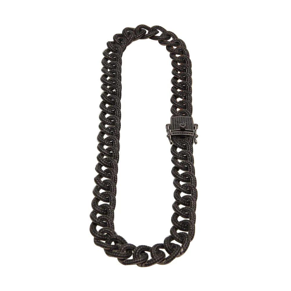 LK хип хоп для мужчин Iced Out кубический циркон Bling Fine 18 20 22 дюймов золотые серебряные ювелирные изделия ожерелье подарок