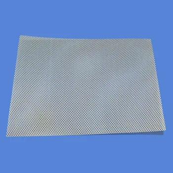 

210x160mm-5 Car Audio Tweeter Speaker Conversion Net Cover Decorative Circle Square Metal Mesh Grille Protection #White