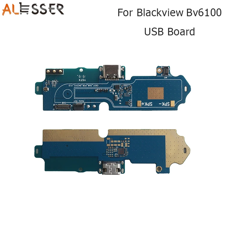 Alesser для Blackview Bv6100 USB разъем плата для зарядки сборка Часть Замена для Blackview Bv6100 USB плата аксессуары для телефонов