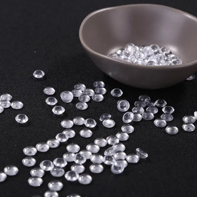 DIY круглая Капля воды с плоской задней стороны драгоценные камни Кристаллы акриловая одежда с блестками