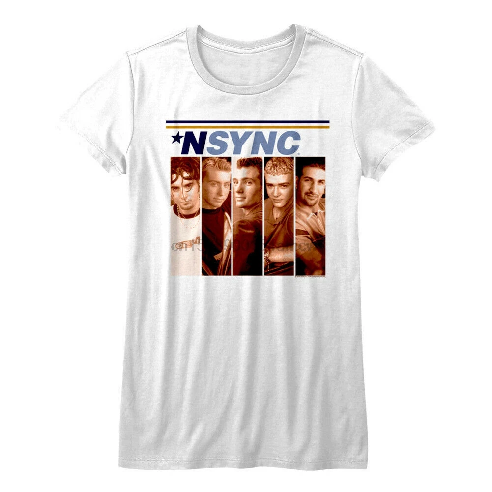 NSYNC Джастин Тимберлейк альбом женская футболка Обложка поп мальчик группа