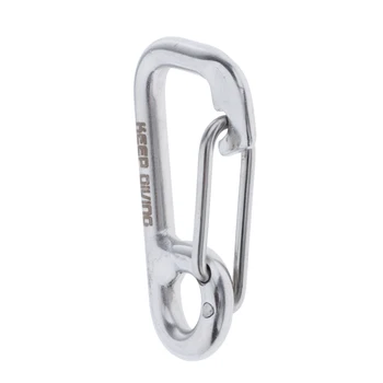 

Spring Snap Carabiner Hook Keychain Clips Keyring For Boat Diving Marine