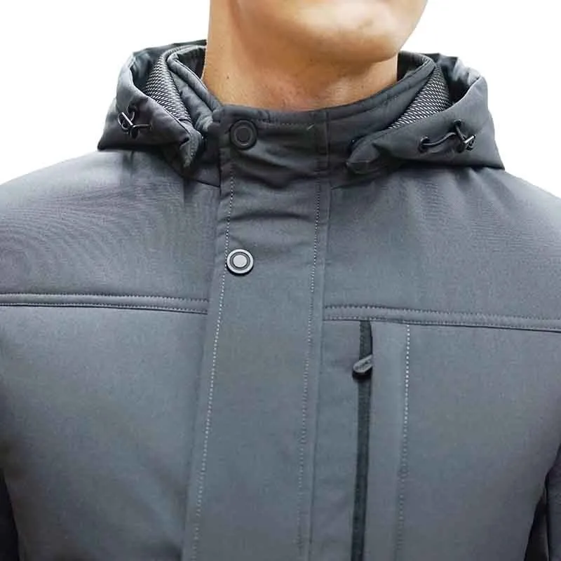 R.LONYR Men's Winter Jacket 9902-gray