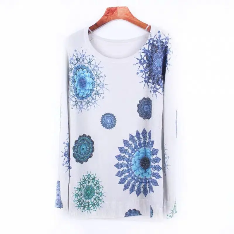 DESIGUAL испанские весенние и осенние тонкие средние и длинные вязаные свитера xs-xxl - Цвет: 9