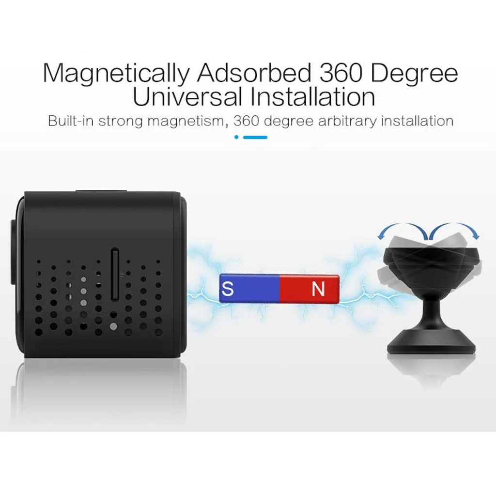 Лучшие продажи продуктов W16 мини 1080P HD беспроводная WiFi видеокамера Магнитный пульт дистанционного мониторинга веб-камера Поддержка дропшиппинг