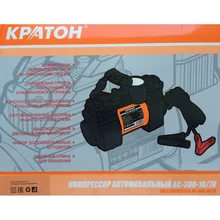 Компрессор автомобиля Кратон AC-300-10/70 300 Вт 10 бар 70 л/мин