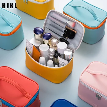 

2020 New Women's Cosmetic make-up bag Make Up Organizer Travel Make Up Necessaries Organizer Zipper Makeup Case Pouch Toiletry