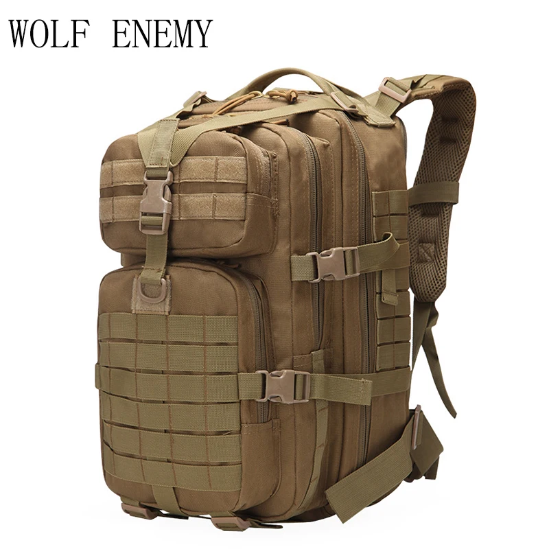 40L Military Tactical Assault Pack Backpack Army 3D Waterproof Bug Out Bag Small Rucksack for Outdo