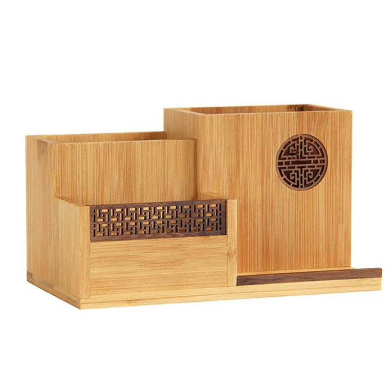 

Multi-Function Desk Supplies Organizer for Makeup Office Stationery Accessories School Pen Pencil Holder Business Cards